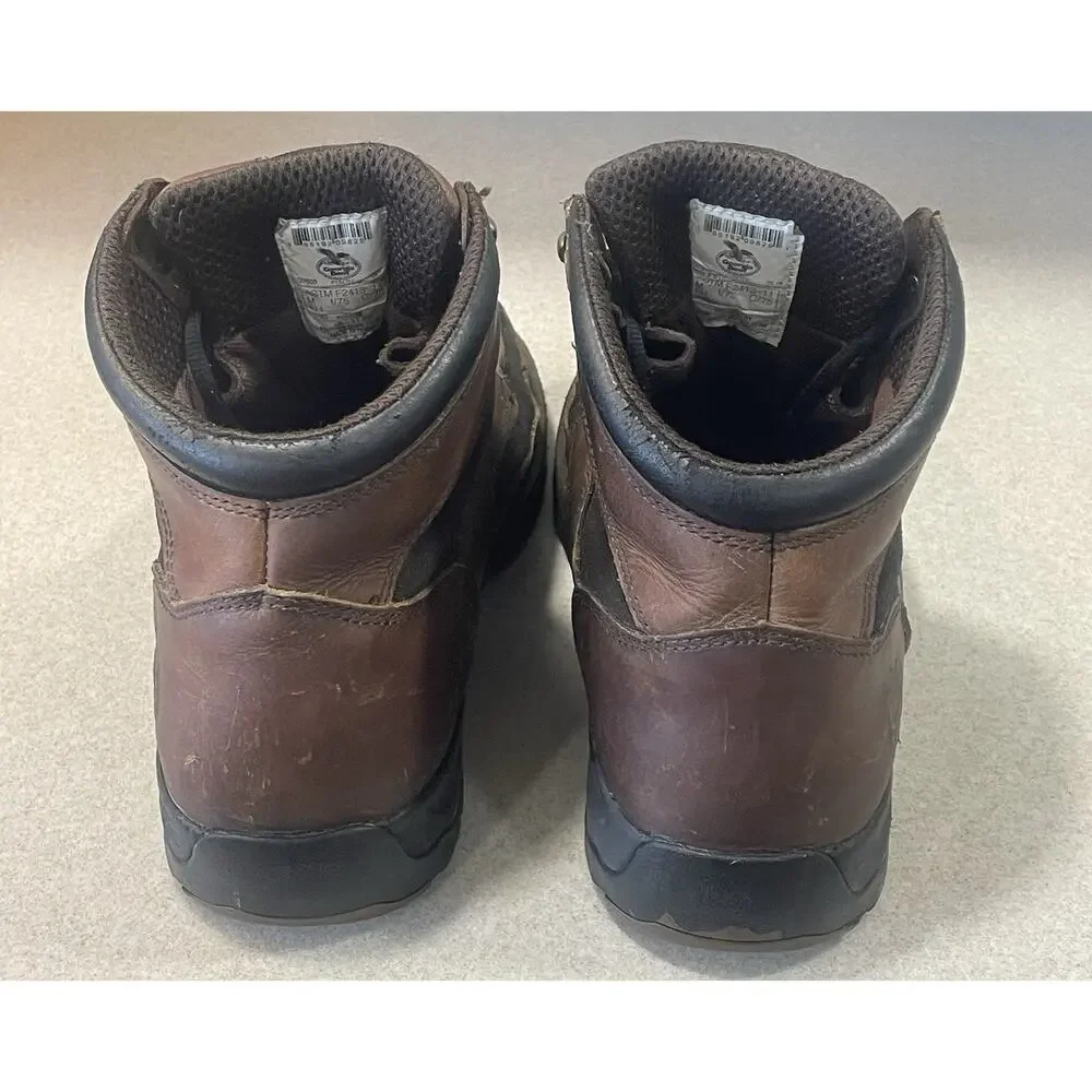Georgia Boot Athens Steel Toe Work Boots Men’s 11.5 W Brown Leather Waterproof